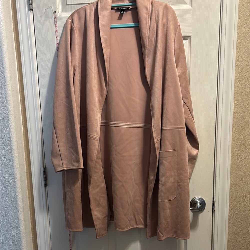 Roz & Ali Pink Blazer Suit Jacket